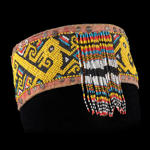 Hat, beaded