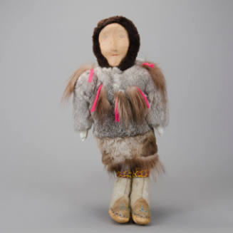 Female traditional clothing doll