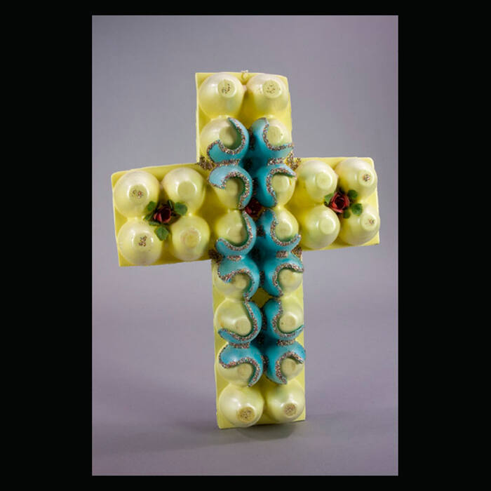 Egg Carton Cross