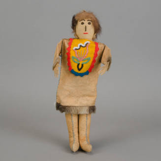 Male traditional clothing doll