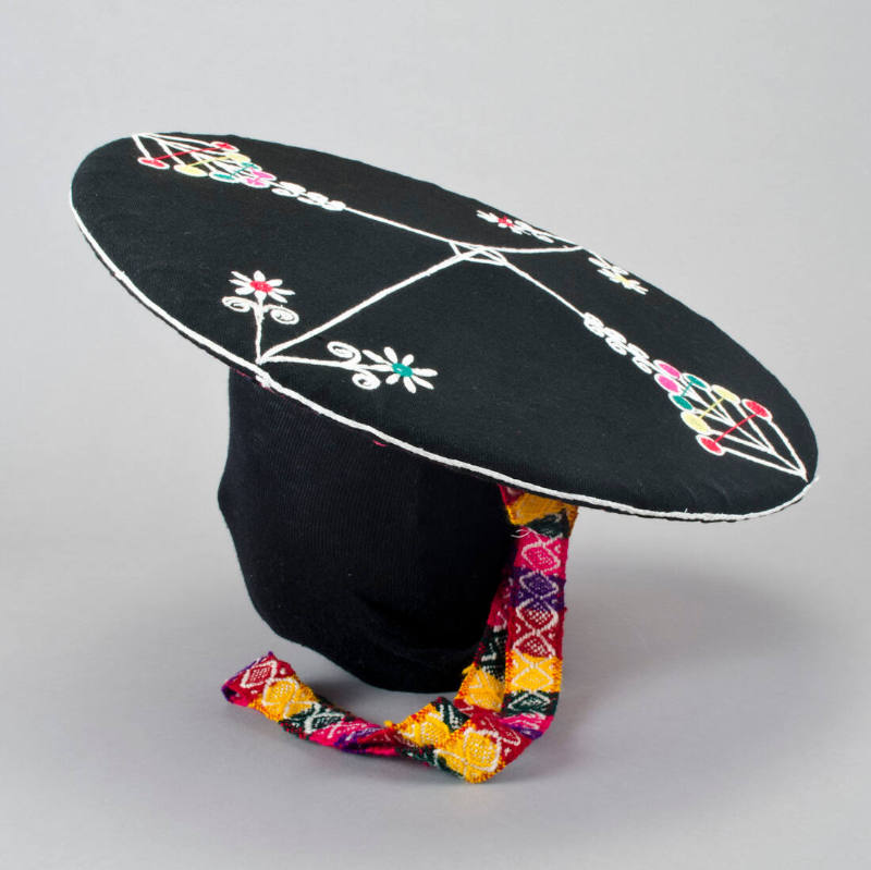 Woman's embroidered hat