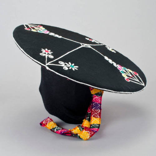 Woman's embroidered hat