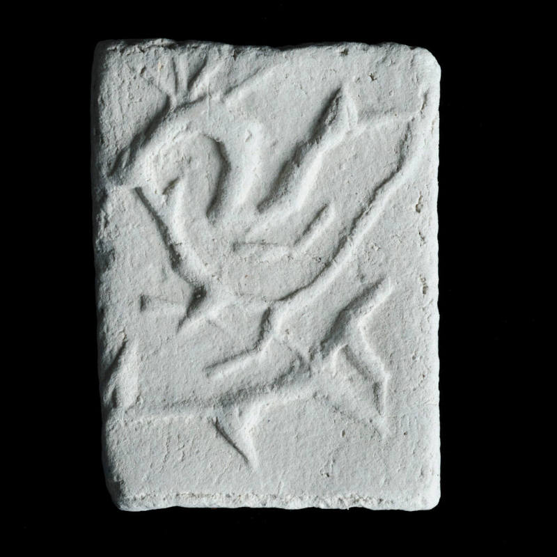 Sacred clay tablet with dove (Holy Spirit) 