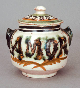 Olla or Sugar Bowl with Lid