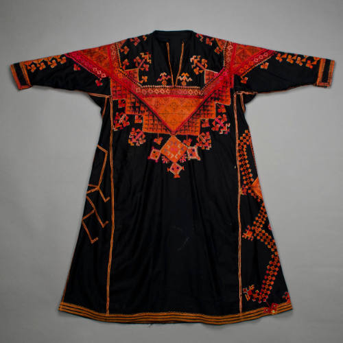Women's embroidered robe