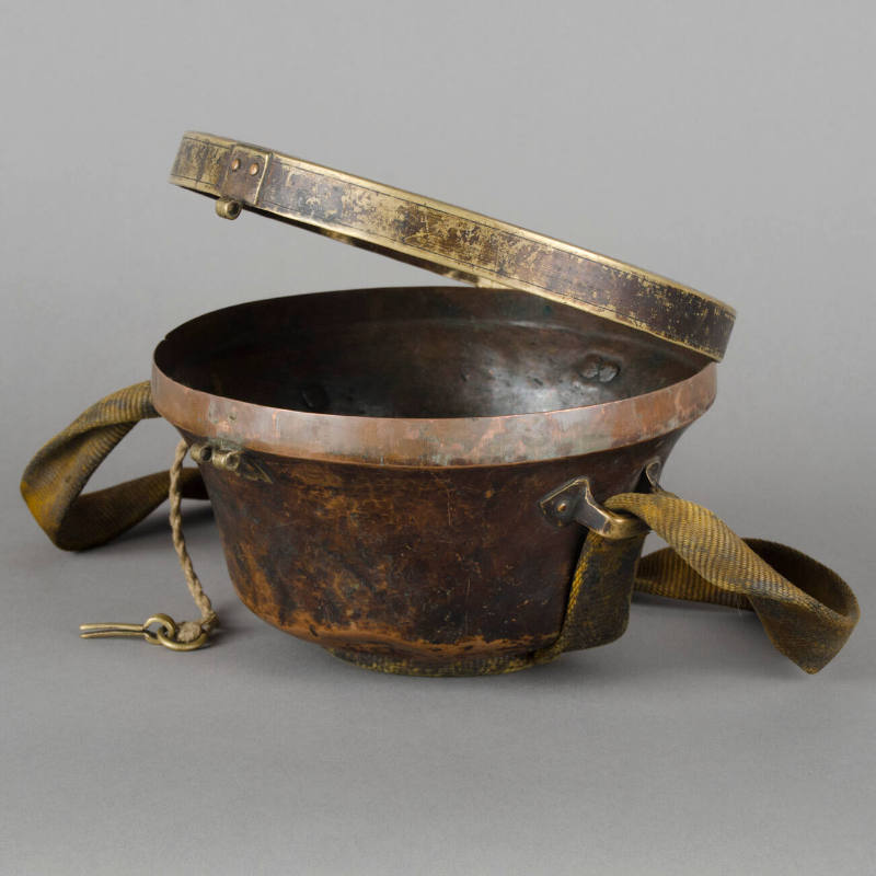 Portable Tsampa (food) bowl, with strap