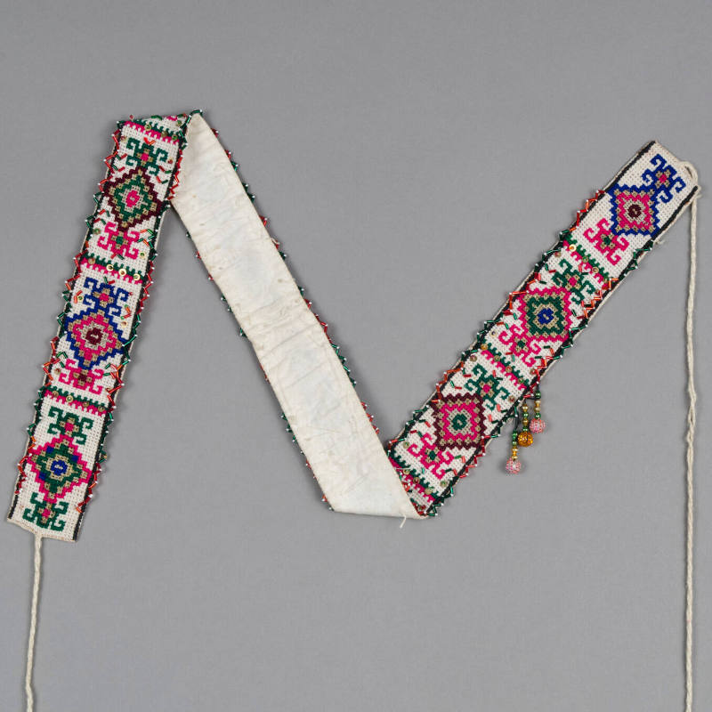 Embroidered belt