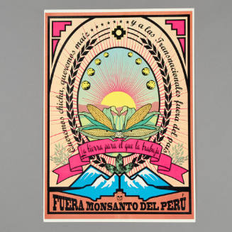 Print, Fuera Monsanto del Peru/ Monsanto out of Peru