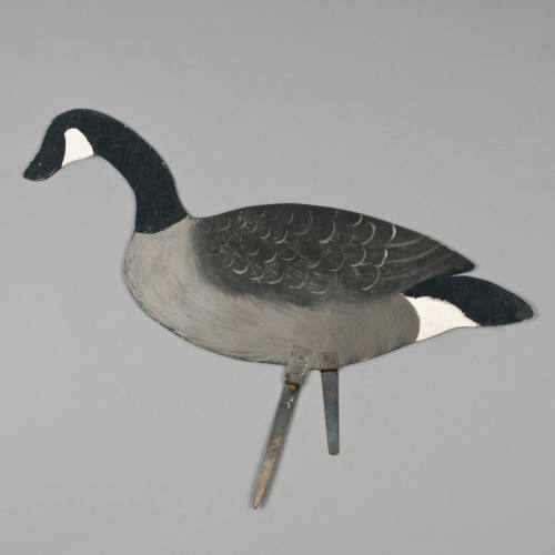 Canadian goose silhouette decoy