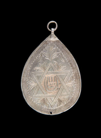 Amulet with inscription, Masha’Allah (Be it God’s Will)