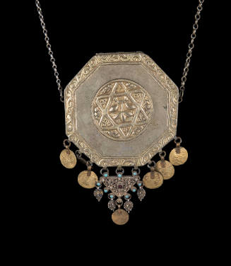 Necklace with amulet container