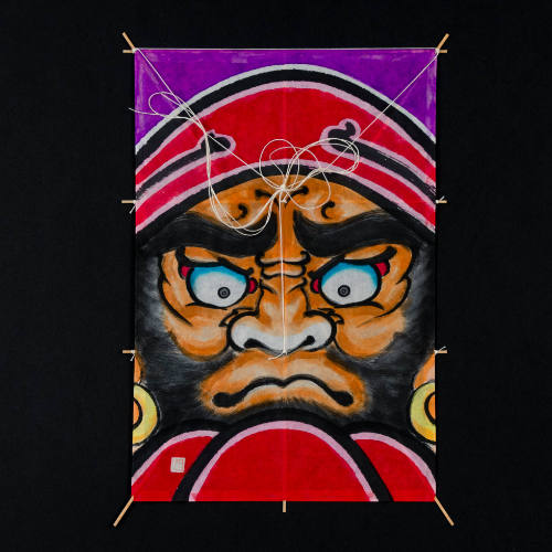 Edo Dako (kite) depicting Daruma