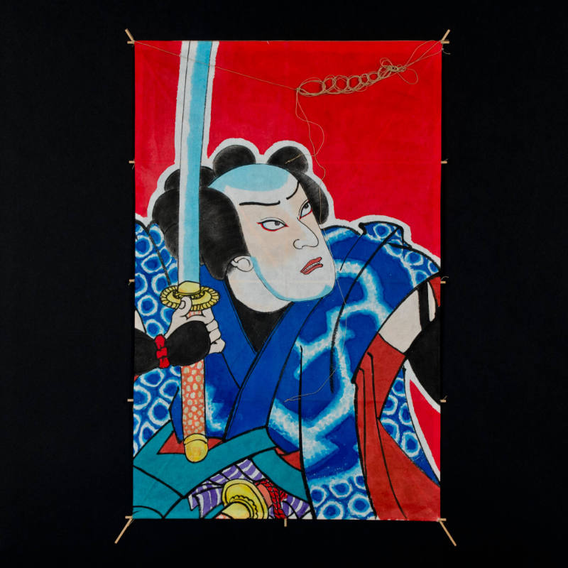 Edo Dako (kite) depicting Kabuki actor