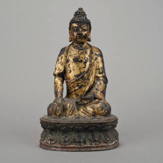 Buddha Figure in Bhumisparsha-Shuni mudra