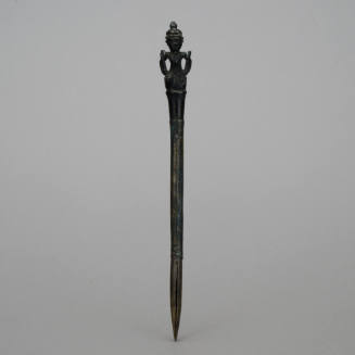Tattoo needle with Nat (spirit) figure