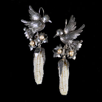 Aretes Paloma y Choclo / Dove and Corn Earrings