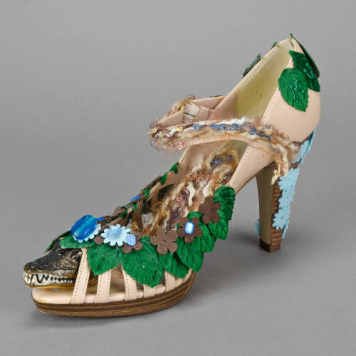 Mardi Gras shoe