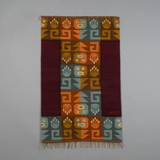 Wari Hands and Face Tunic Design