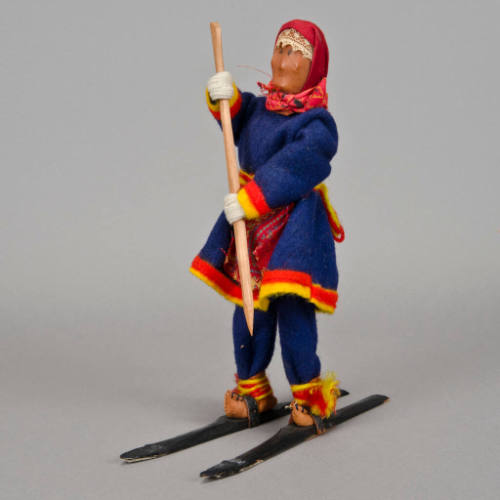 Female Doll on Skis