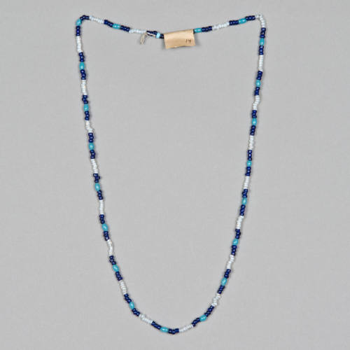 Santeria ritual necklace for Yemaya