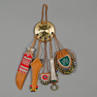 Guottádahka / Guottehat
(belt pendant with sewing tools)