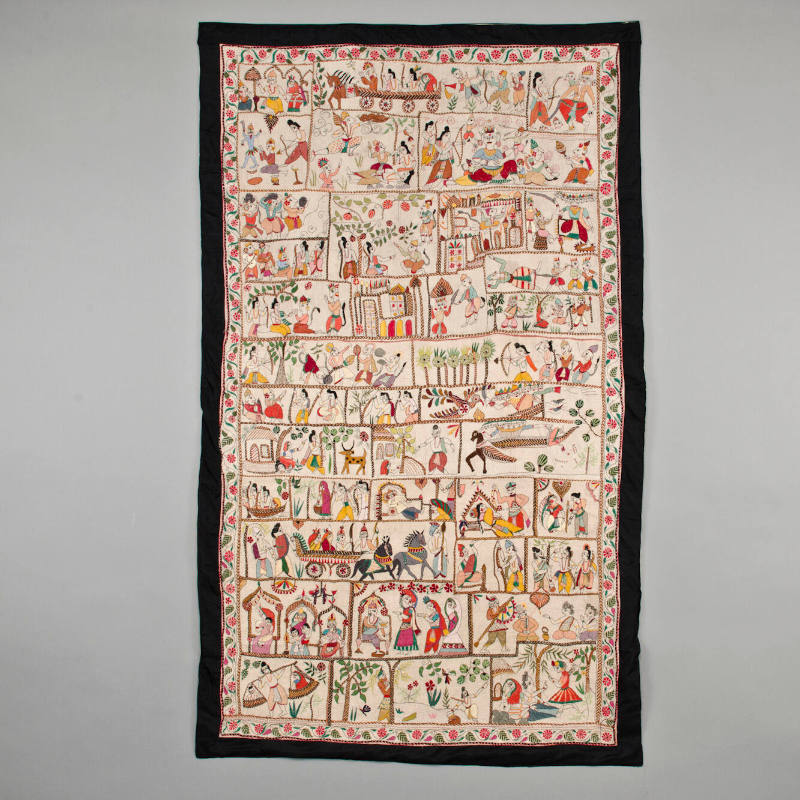 Nakshi Kantha (Ramayana scenes)