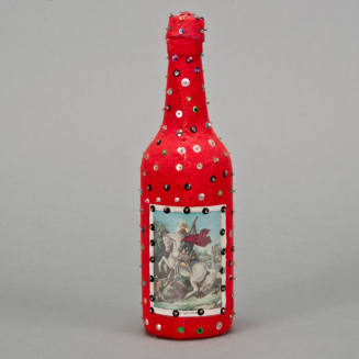 Ogou libation bottle
