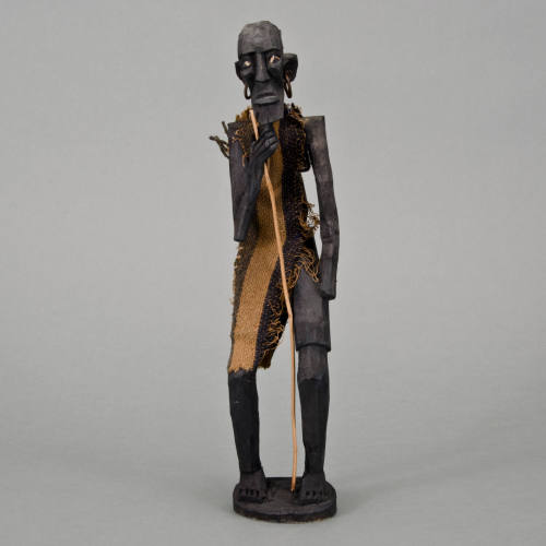 Wooden statue of Legba