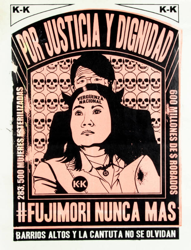 Print, Por Justicia y Dignidad #Fujimori Nunca Mas