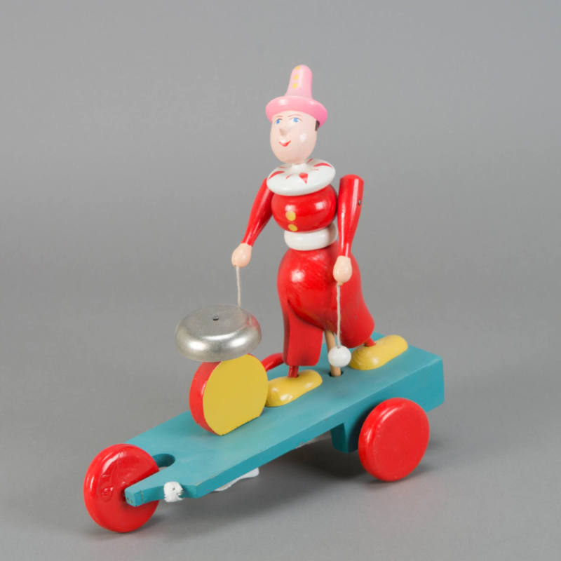 Clown Pull Toy