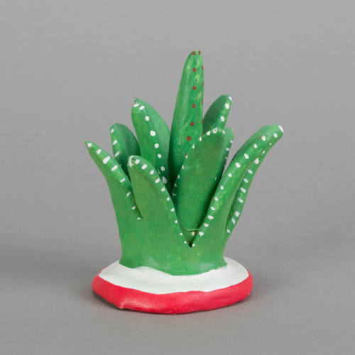 Figure series, maguey cactus