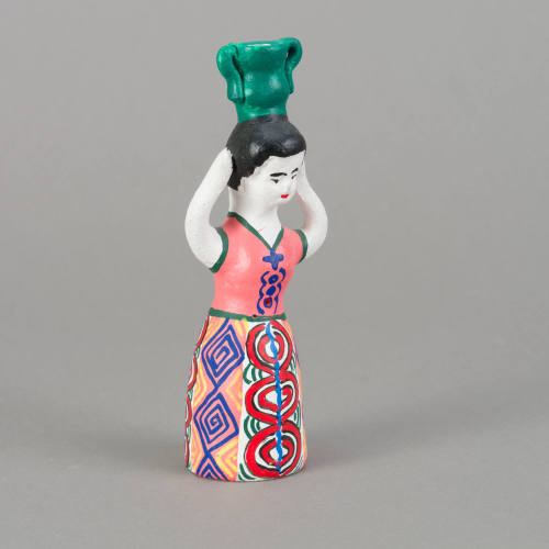 Figure, woman with jar on head