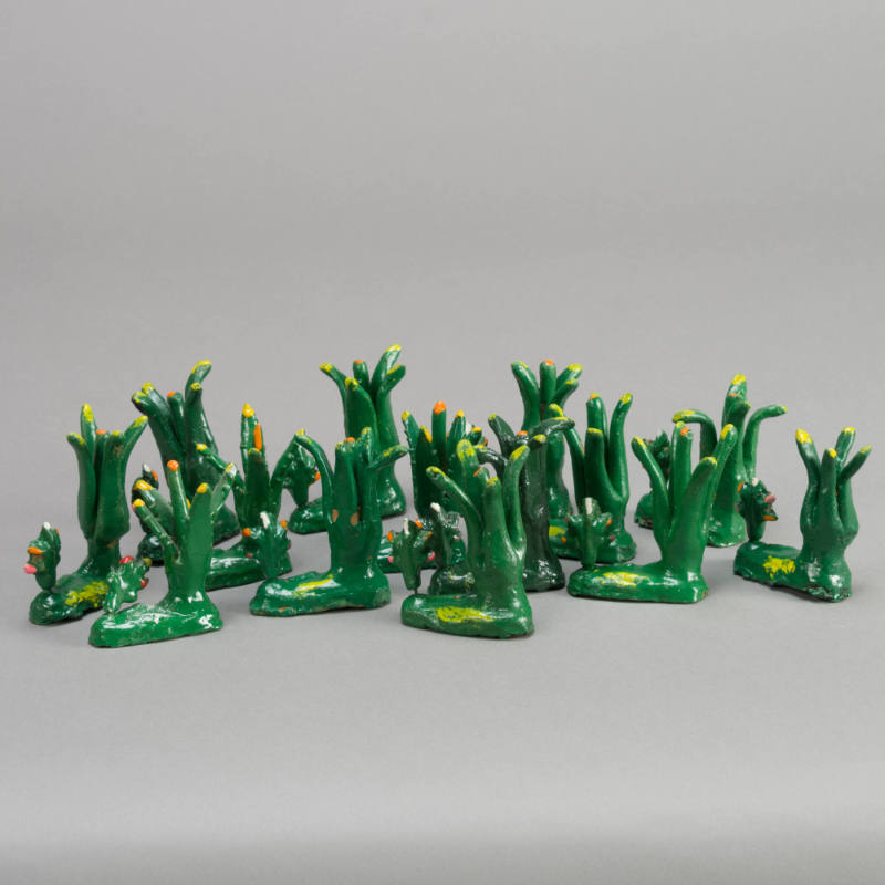 Figure series, maguey cactus