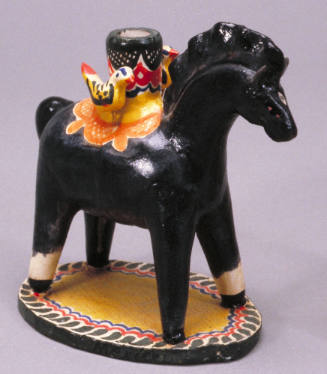 Candle Holder, Horse