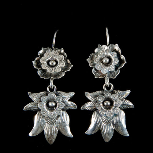 Squash blossom earrings