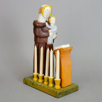 Monk figurine