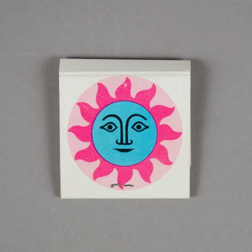La Fonda del Sol Matchbook (blue sun face)