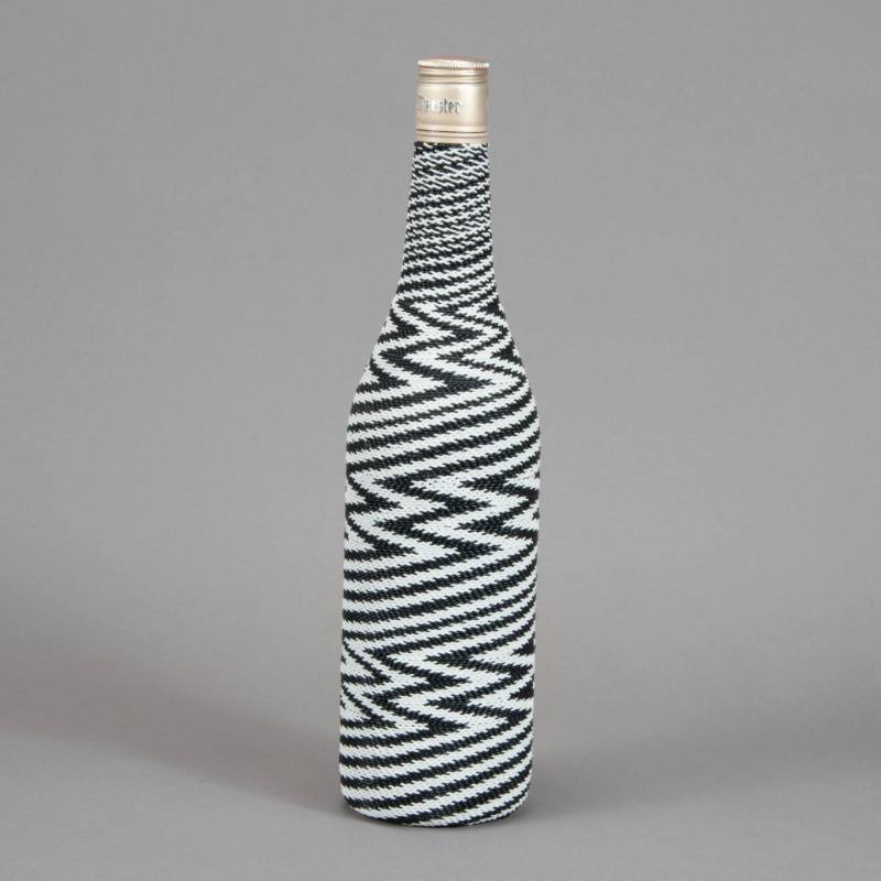 Wire wrapped bottle