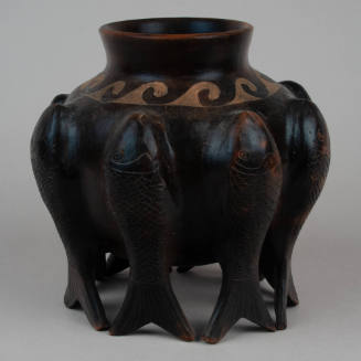 Vessel with fish