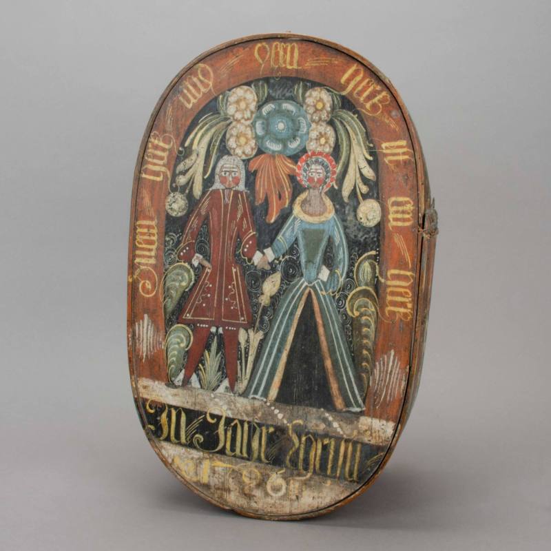 Bride's box or dower's chest