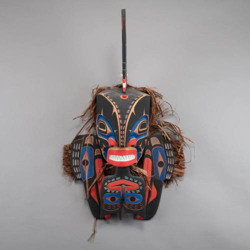 Killer Whale and Raven Hawkman Mask