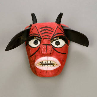Diablo Mask for Tecuanes Dance