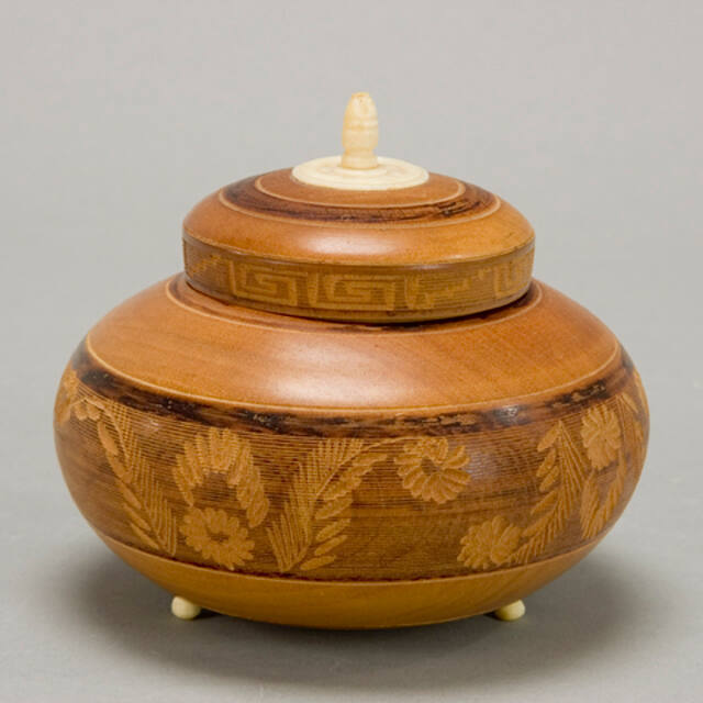 Mexican carved container