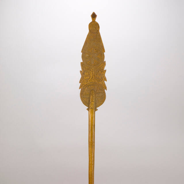 Carved Distaff