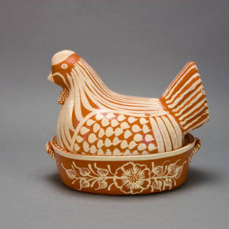 Chicken Shaped Casserole Dish & Lid