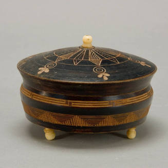Mexicn carved container
