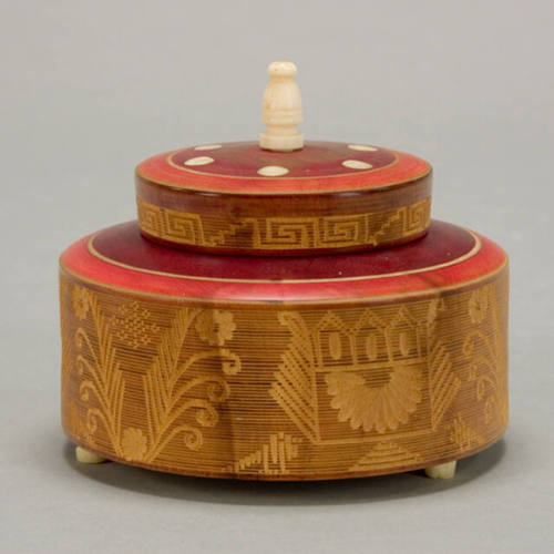 Mexican craved container