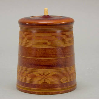 Mexican carved container