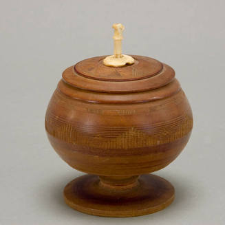 Mexican carved container