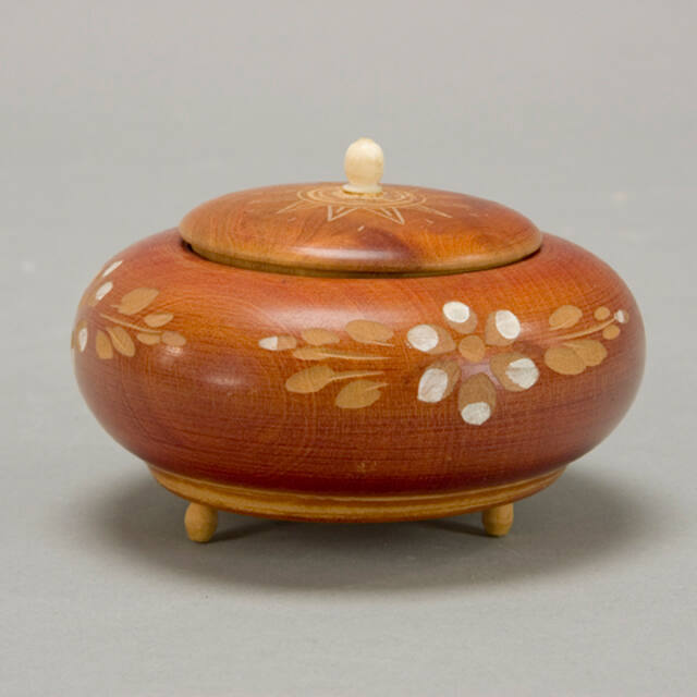Mexican carved container